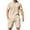 Khaki, variant on Aofany Mens Short Sets 2 Piece Outfits Fashion Summer Tracksuits Plus Size Short Sleeve Pullover Shirt and Shorts Jogging Set