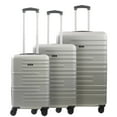 thumbnail image 2 of American Dreamliner 3 Piece Set Rolling Luggage, Hardshell Suitcases with Spinner Wheels, 22.5, 26.5, and 30 Inch, Silver Grey, 2 of 2
