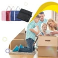 thumbnail image 4 of Jumpingount Bolsa de viaje de tela Oxford de gran capacidad para vacaciones, escalada, teléfono móvil, tableta, ropa, organizador de artículos de aseo, Bolsas de mensajero y de hombro Vino rojo Jumpingount AP015776-02, 4 of 6