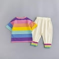 thumbnail image 4 of URMAGIC Summer Toddler Baby Boy Outfit Short Sleeve T-Shirt Tops Pants 2 Piece Clothes Set 0-5 Years, 4 of 13