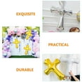 thumbnail image 3 of 6 globos con forma de cruz, globos de bautizo, globos decorativos, globos con forma de cruz sagrada., 3 of 6