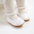 thumbnail image 6 of Yindaity Baby Girls Shoes Princess Dress Shoe Wedding Flats(White,11), 6 of 6