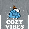 thumbnail image 3 of Peanuts - Snoopy - Puffer - Cozy Vibes - Toddler And Youth Short Sleeve Graphic T-Shirt, 3 of 6