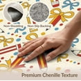 thumbnail image 6 of ODIKA 8'x10' Washable Area Rug Durable, Non-Slip Classroom Cheerful School Tossed Educational Pencil Schoolgirl for Living Room, Under Sectional, Family, 6 of 7
