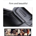 thumbnail image 2 of Xishao Mocasines de Moda Minimalistas Casuales clásicos para Hombres Zapatos de Punta Redonda de Cuero Slip-On ponible Low Top Business Daily Flats Xishao ropa, 2 of 2