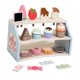thumbnail image 5 of Set de mostrador de helados, juego de actividades educativas, accesorios de cocina de juguete, set de helados de juguete para niños de 2 a 4 años, reg, 5 of 9