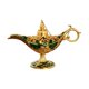 thumbnail image 5 of Estatuillas retro Decoración Escena de metal Accesorios de diseño Regalos prácticos elegantes Lámpara Estatua para estudio Dormitorio Sala de estar Verde Soledad Esculturas de estatuas, 5 of 9