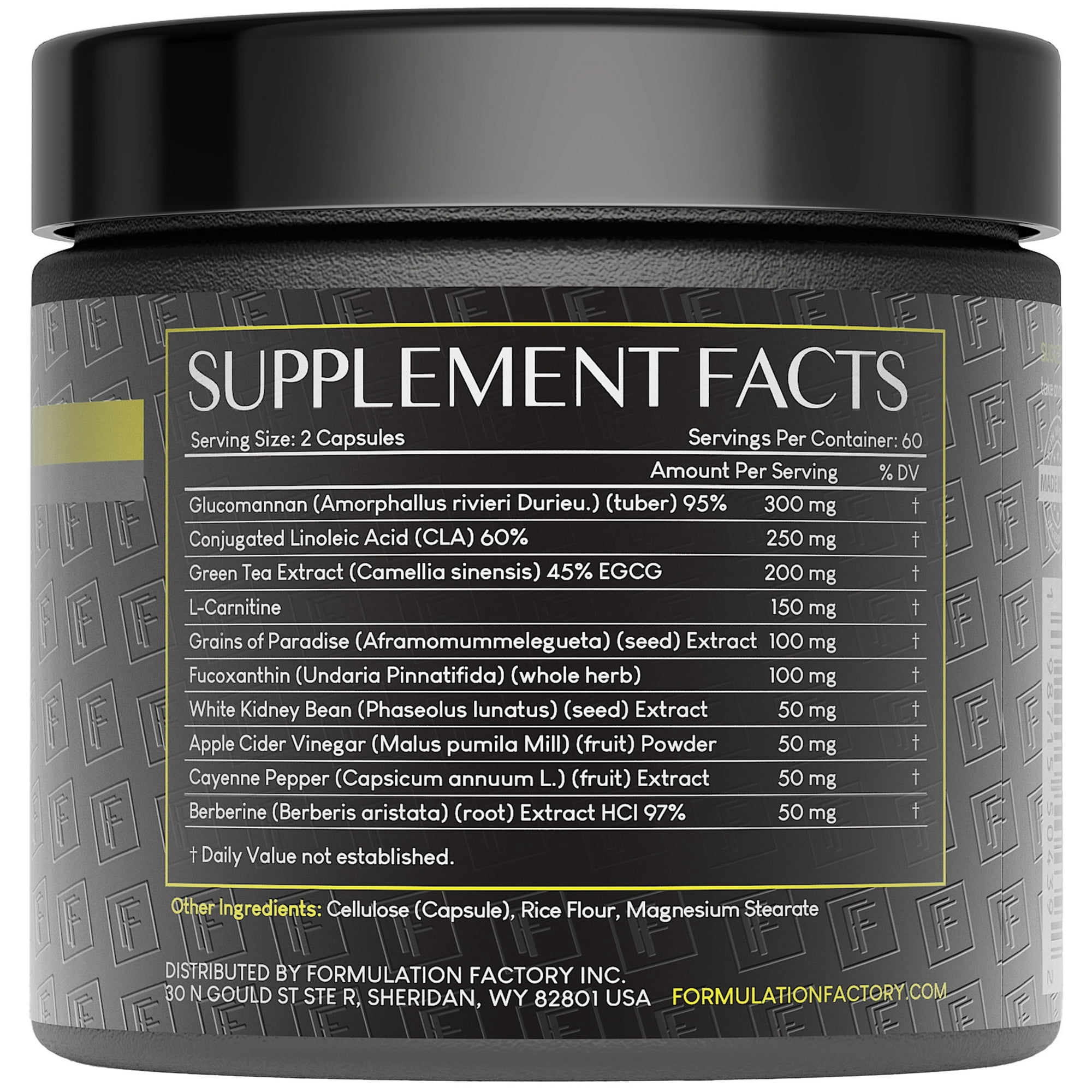 Formulation Factory Melt Mode Thermogenic Supplement, 10-in-1 Metabolism Support with Green Tea & L-Carnitine, 120 Capsules, 2-Month Supply
