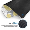 thumbnail image 2 of Light Yellow Grey Tropical Floral Mouse Pad Non-Slip Rubber Gaming Mousepad Rectangle for Computers Laptop 7 x 8.6 in, 2 of 6