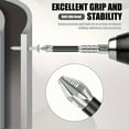 thumbnail image 5 of Colacoor Alloy High-Magnetic Screwdriver Drill Bit Set，Non-Slip Teeth Phillips Screwdriver Bit Set, Long Drill Bits for Electric Drills 18PCS, 5 of 8