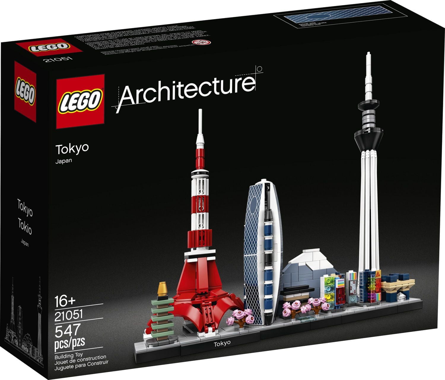 LEGO Architecture Skylines Tokyo 21051 Ensemble de construction (547 pièces)