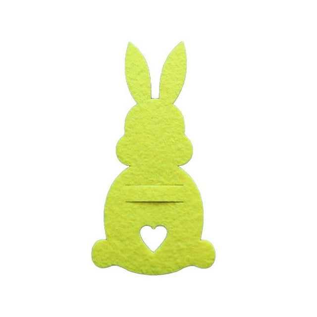 Easter Celebration Desktop Ornament Set Featuring Adorable Bunny Purse and Decorative Plate for Festive Display