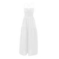 thumbnail image 4 of Vestido elegante sin mangas para mujer - Vestido de cóctel con corte en A, 4 of 5