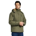 thumbnail image 3 of Weilanxin Men's Winter Jacket with Hood Fleece Lined Water Repellent Windproof Thicken Parka Winter Coat for Skiing Hiking Work, 3 of 11