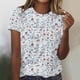 thumbnail image 1 of Jersey Fiudx Ofertas Flash Del Día Cuello Redondo Estampado Mujer Manga Larga, 1 of 4