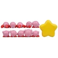 thumbnail image 3 of Minifiguras DE ACCIÓN WANGXIAOYU Kirby juguetes de Anime Kawaii modelo de PVC 11 piezas, 3 of 4