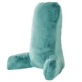 thumbnail image 5 of Home Soft Things DO-IT-YOURSELF Faux Fur Bedrest Pillow Backrest Pillow - Aqua - 28" x 30" x 17", 5 of 9