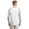 thumbnail image 2 of Sport-Tek Men's 3/4 Raglan Sleeves Colorblock Jersey, 2 of 2