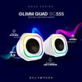 thumbnail image 4 of Bocina Gamer BALAM RUSH GLIMM QUAD BG555 LED Bluetooth 3.5mm Blanco BR-937023 blanco, 4 of 6