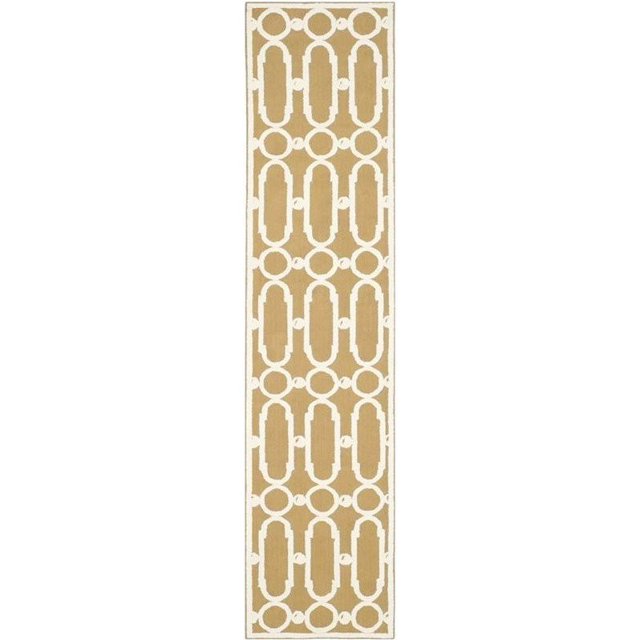 Safavieh Newport Olive Contemporary Rug - Runner 2'3" x 10'