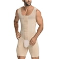 thumbnail image 1 of Hombres Fajas Faja de cuerpo completo Compresión Adelgazante Body de control de barriga, 1 of 2