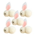 thumbnail image 2 of BESTSKY 2026 New 5 Pcs Easter Bunny Stuffed Animal Cute Plush Rabbit Holding Easter Eggs Furry Bunny Plush Toys Gift Happy Easter Basket Stuffers for Kids Baby Boys Girls Easter Birthdays Party Favor, 2 of 6