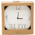 thumbnail image 1 of Rae Dunn TICK TOCK Ceramic Clock - 9", 1 of 1