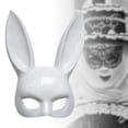 thumbnail image 4 of Máscara de conejo Yuyangstore orejas largas para mujer, 4 of 7