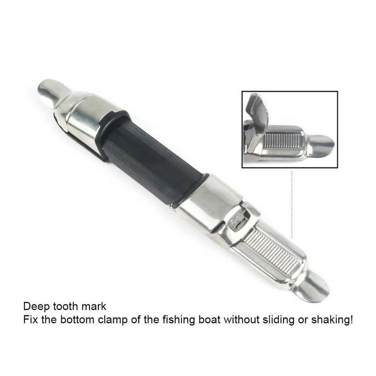 Thinsont Reel Seat Deck Fishing Rod Clip Lightweight Practical Raft Pole  Wheel Accessory Clamp Tackle Accessories Fittings 