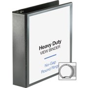 Sparco, SPR68020, Premium Round Ring View Binders, 1 Each, Black