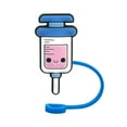 thumbnail image 1 of Cartoon New Straw Cap Stopper Cute Cafe Bar Fun Party Decoration Straw For Multiple Sizes, 1 of 4