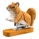 thumbnail image 2 of Figura de madera con grapadora de animales, modelo de figura artística, grapadora creativa de escritorio con forma de animal. Ardilla, 2 of 7