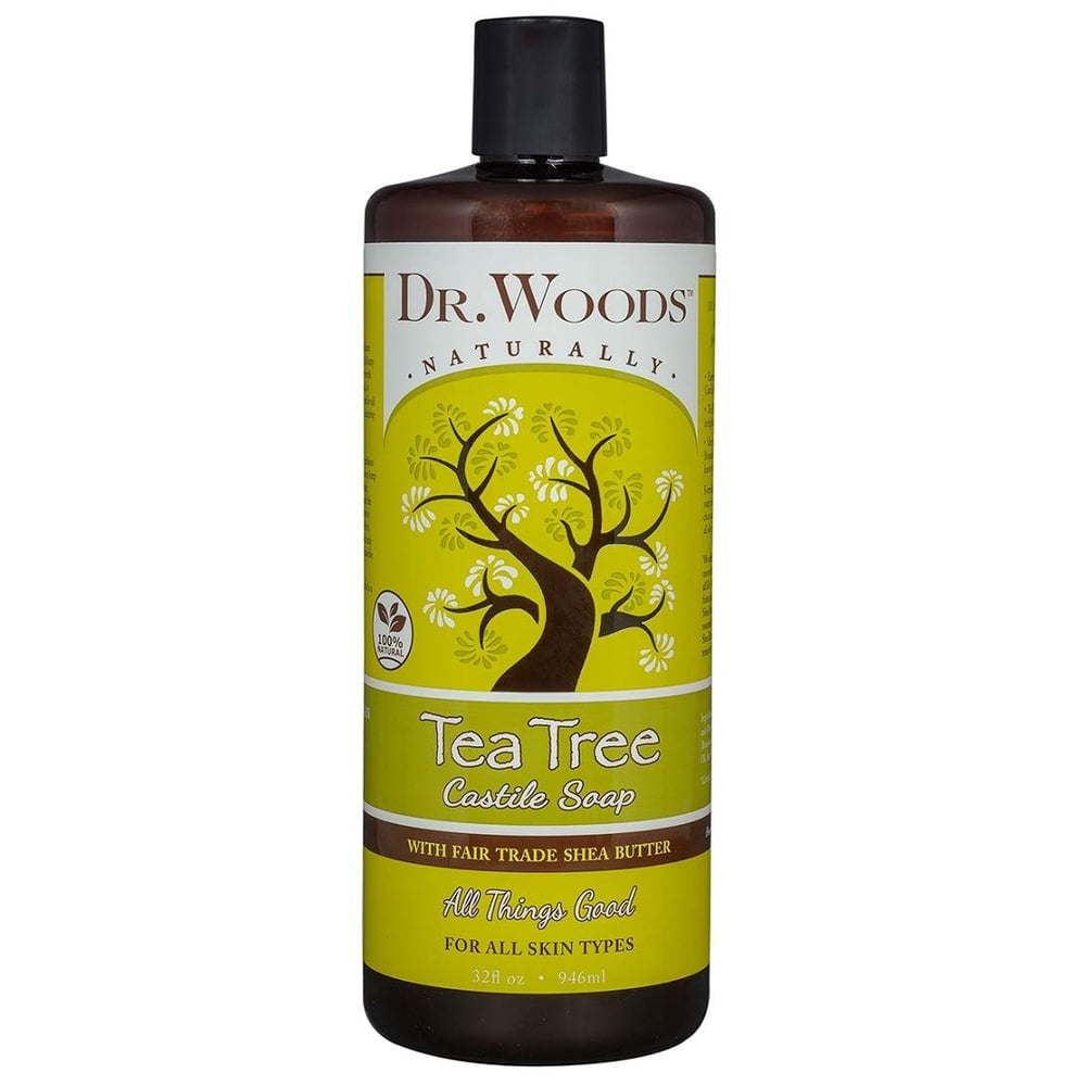 Dr. Woods Pure Tea Tree Liquid Castile Soap with Fair