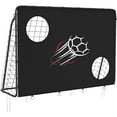 thumbnail image 1 of Songmics 7' x 5' Quick Assembly Soccer Net, 1 of 5