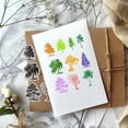 thumbnail image 4 of 1pc Rubber Clear Stamps for Card Making Decoration Scrapbooking Tree 22x18x0.8cm, 4 of 9