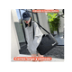 thumbnail image 4 of Mochila Bolsa De Viaje Avion Cabina Gran Capacidad 20l Moda Lona Accessorios Xtellar negro, 4 of 4