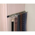 thumbnail image 3 of ClosetMaid 38053 14-Hook Tie & Belt Rack, Nickel, 3 of 4