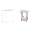 thumbnail image 1 of Mesa Auxiliar De Acrílico Para Espacios Pequeños, Versátil Y Práctica, Ideal Para El Hogar, La Sala De Estar, El Baño, El Hotel, La Cafetería Y El Salón., 1 of 8
