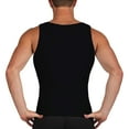 thumbnail image 3 of Insta Slim Active Compression Contrast Stitching Muscle Tank MA0221, 3 of 13