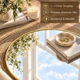 thumbnail image 6 of BEAUTYPEAK 76"x 35" Oversized Full Length Mirror Arch Standing Floor Mirror Full Body Mirror, Gold, 6 of 9