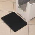 thumbnail image 5 of Pretty Kitty Cat Litter Mat - Small 12x16in Black Mat for Litter Box - Indoor Tray Mats for Cats - Essential Cat Accessories, 5 of 7