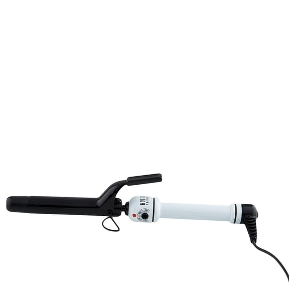 Hot Tools Nano Ceramic Salon Curling Iron/Wand - Model # HTBW44 - Black/White - 1 Inch Curling Iron