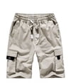 thumbnail image 1 of Bermudas Pantalones Cortos De Trabajo Hombres Talla Grand, 1 of 4