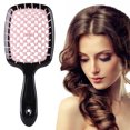 thumbnail image 2 of Cojín de aire de dientes anchos cepillos de masaje para el cuero cabelludo de salón para desenredar el cabello húmedo y seco, 2 of 6