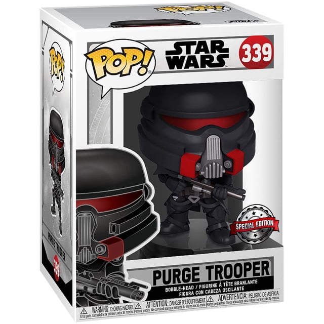 Funko POP! Star Wars - Purge Trooper #339 - Exclusive Funko -