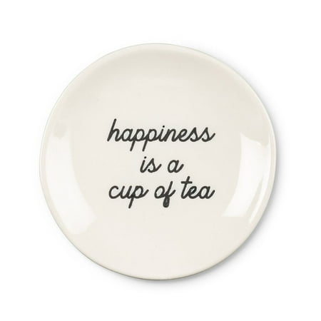 

Set of 1 Small Plate- Happiness is...
