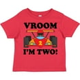 thumbnail image 3 of Inktastic 2nd Birthday Racing Car Boys or Girls Toddler T-Shirt, 3 of 5