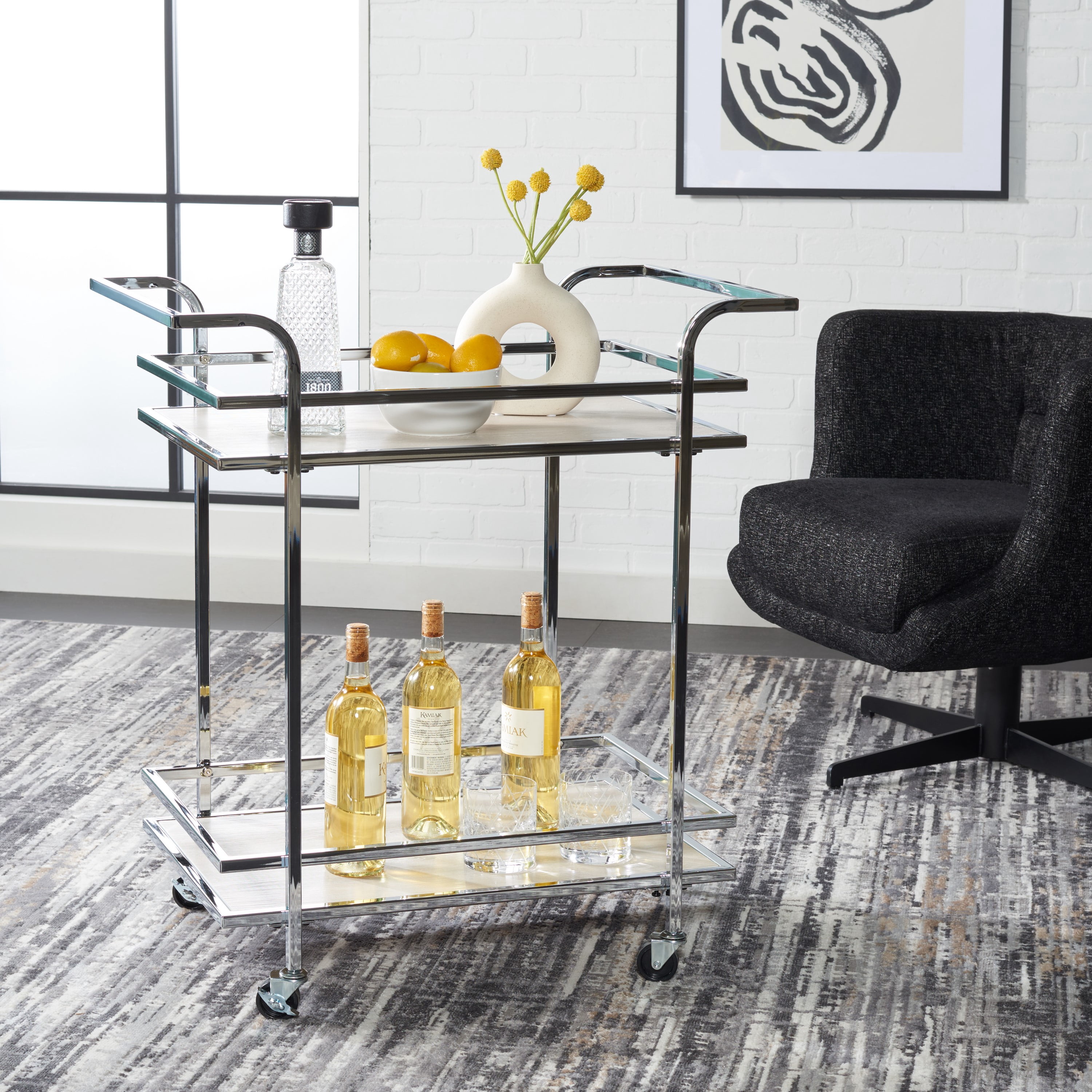SAFAVIEH Lameris Bar Cart