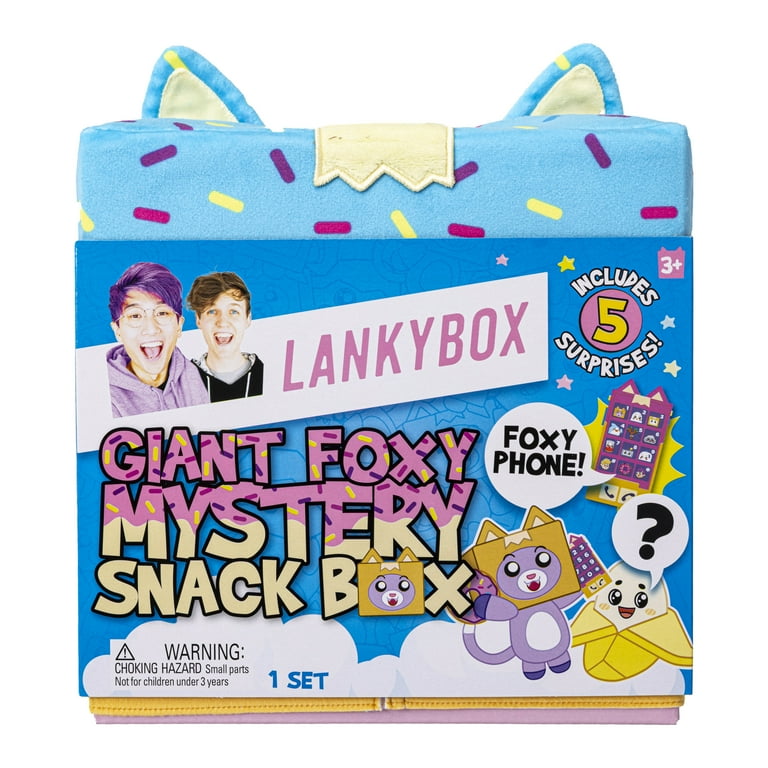 LankyBox Giant Foxy Surprise Snack Box, YouTube Gaming Channel