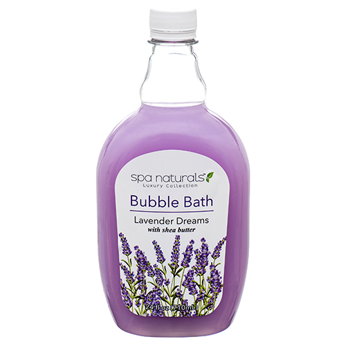 New 375890 Spa Naturals Bubble Bath Lavender Dreams W / Shea Butter 24